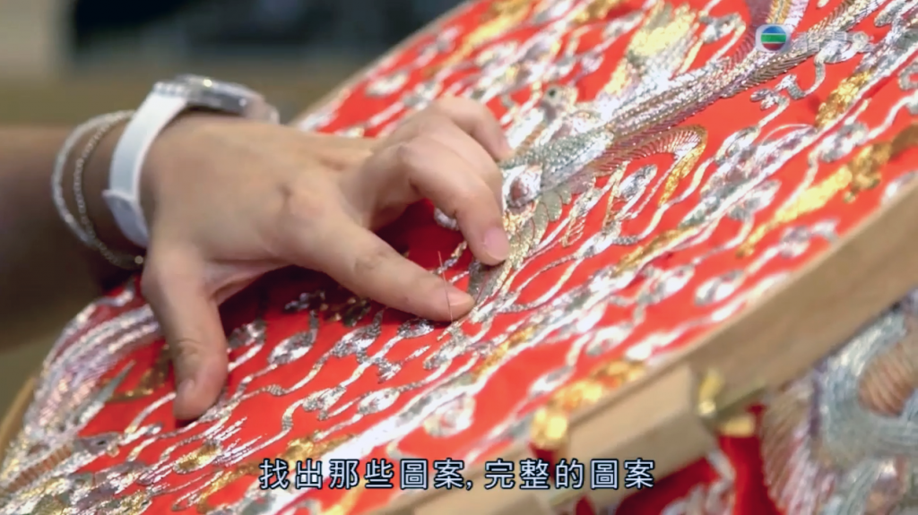 heritage ReFashioned kwan kwa clutches on TVB 粵講粵㜺鬼